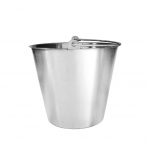 Bucket 13.0lt Stainless Steel Heavy Duty Water Pail