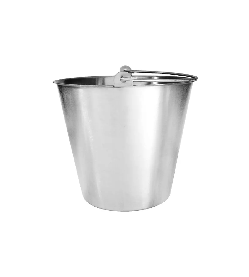 Bucket 13L Stainless Steel Heavy Duty Water Pail
