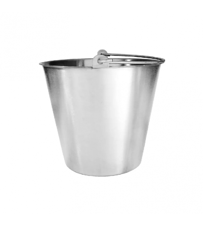 Bucket 13L Stainless Steel Heavy Duty Water Pail