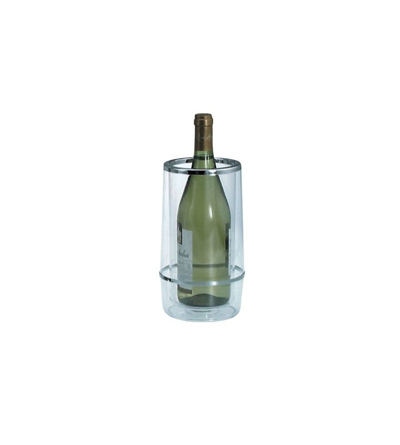 Insulated Wine Cooler Clear Acrylic