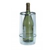 Zanzi Insulated Wine Cooler Clear Acrylic 230x115mm