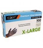 Capri Vinyl Glove Blue Powder Free Extra Large