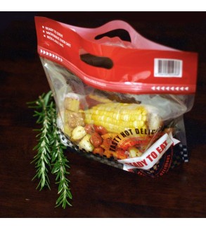 Hot Food Self Seal Poly Bag