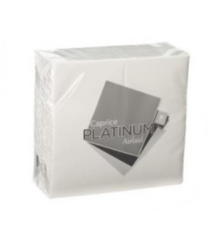 Platinum White Airlaid Dinner Napkin 1/8 Fold