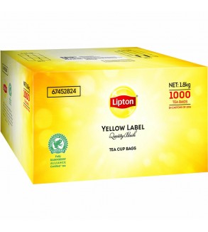 Lipton Yellow Label Caterers Tea Bag with Tag
