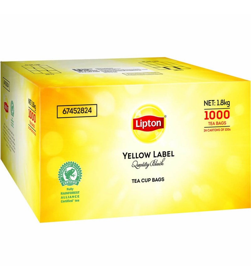 Lipton Yellow Label Caterers Tea Bag with Tag