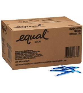 Equal Sugar Sweetener Pencil Stick Sachet (500)