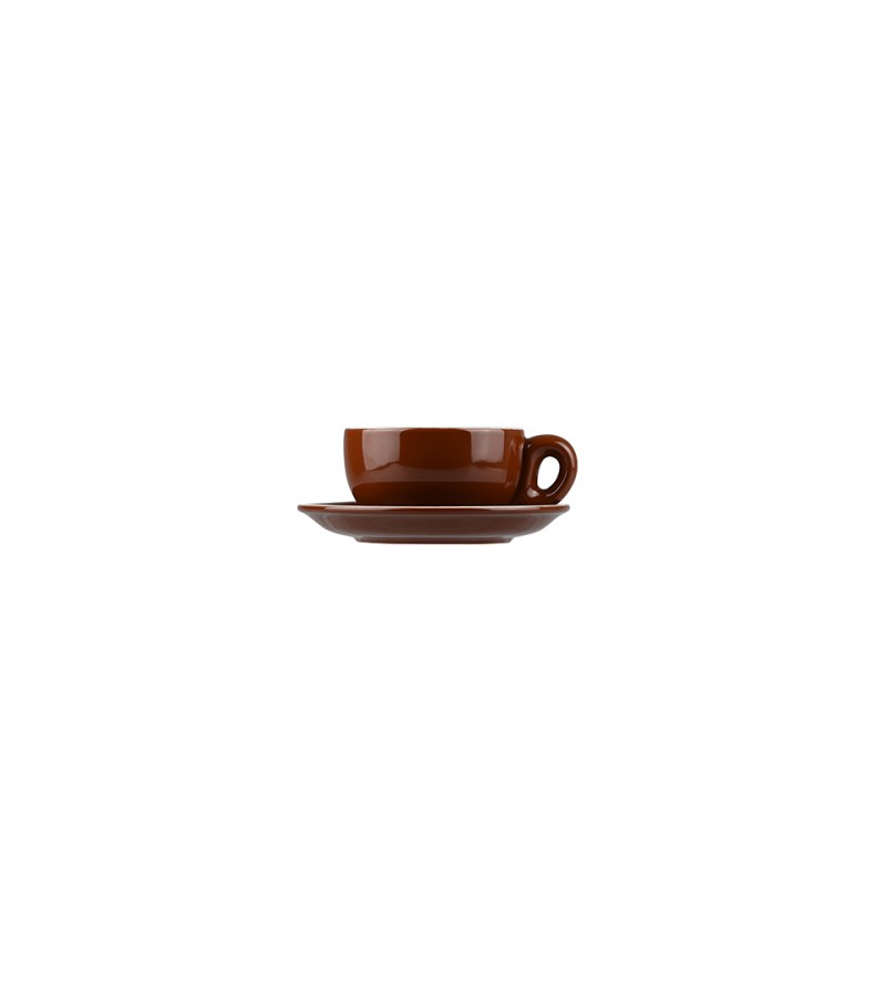 Longfine 280ml Classicware Brown Megaccino Cup