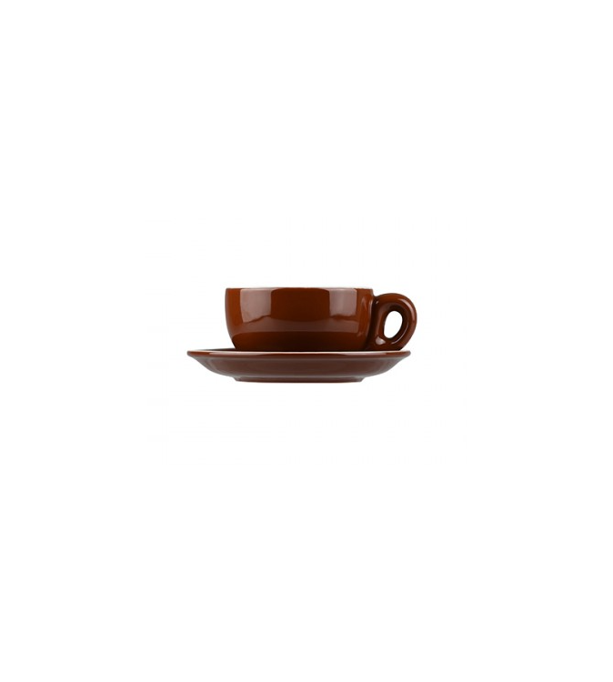 Longfine 280ml Classicware Brown Megaccino Cup