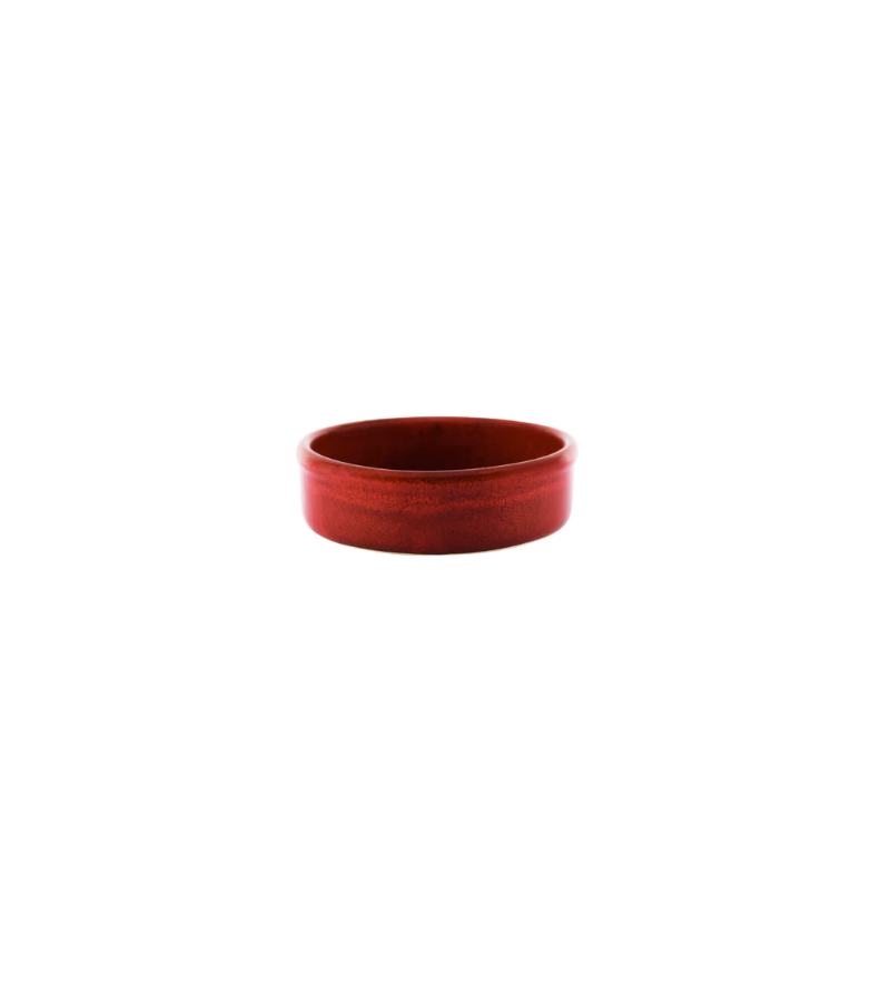 Artistica Round Tapas Dish 185ml / 110x30mm Reactive Red
