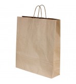 Large Kraft Paper Carry Bag w/Twist Handle 495x445mm +125g