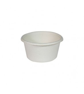 Portion Cup 2oz / 60ml Natural Fibre White