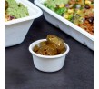 Portion Cup 1oz / 30ml Natural Fibre White