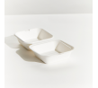Sugarcane Burger Box 156x158x38mm White