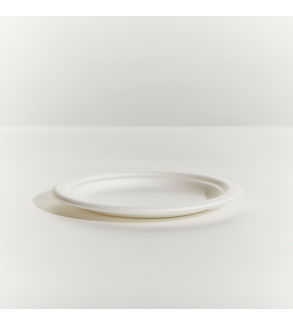 Sugarcane 174mm / 7" Round Plate White (1000)