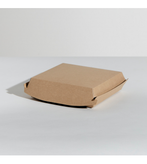 Kraft Pizza Box 165x165x25mm