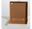 Pizza Box 13" / 330x330mm White / Brown
