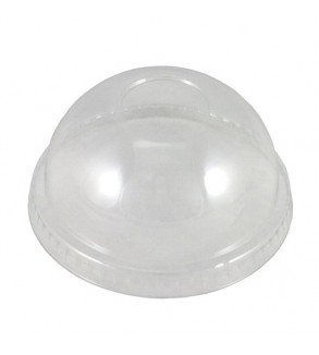 PET Dome Lid Small Clear
