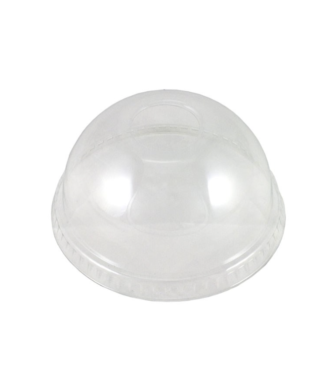 PET Dome Lid Large Clear