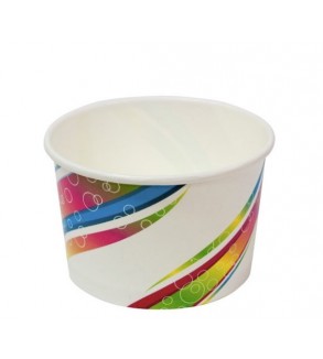 Paper Icecream Cup Multi Colour 250ml (1000)