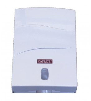Caprice Interleaved Hand Towel Dispenser ABS Plastic White