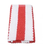 Toweling Wiper / Bar Swab 600x380mm Red Stripe