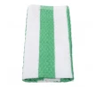 Toweling Wiper / Bar Swab 600x380mm Green Stripe