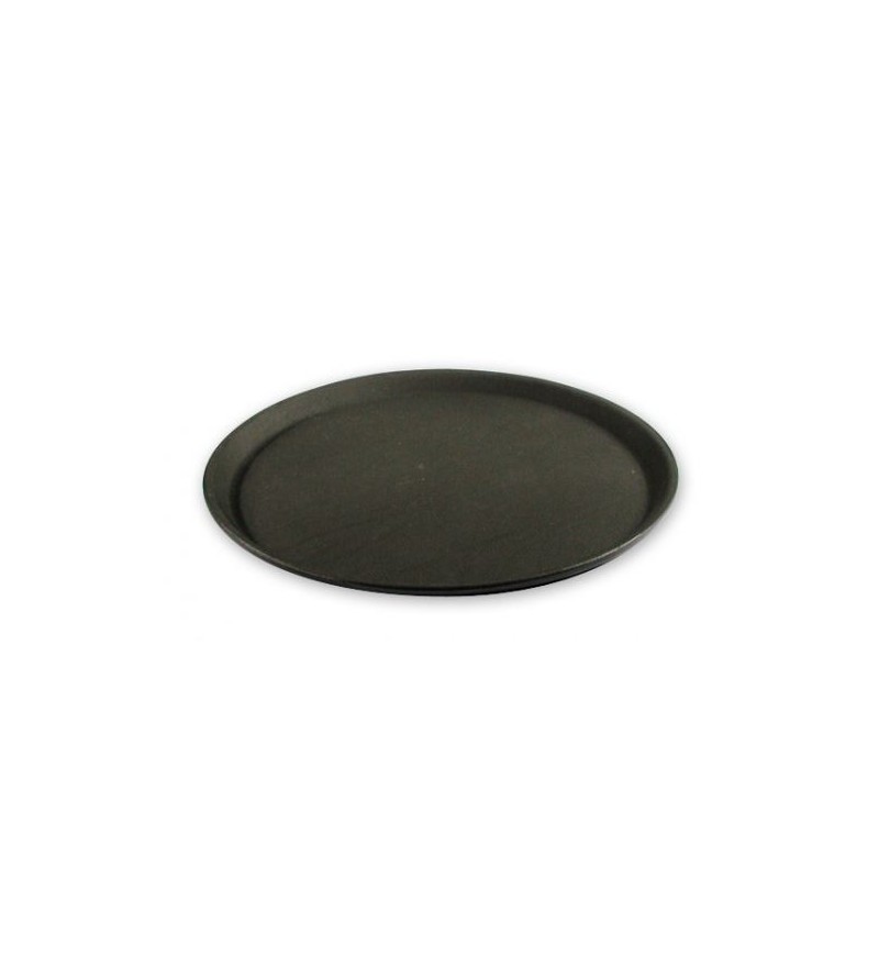 Trenton 350mm / 14" Plastic Non-Slip Serving Tray Black