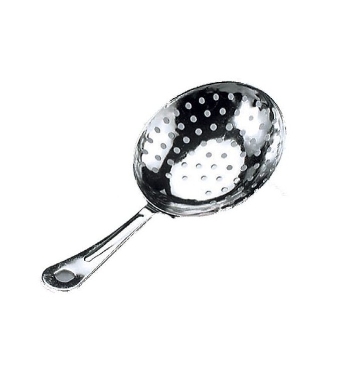 Ice Scoop / Strainer 155mm Perforated Stainless Steel