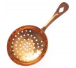 Julep Ice Scoop / Strainer 155mm Perforated Copper