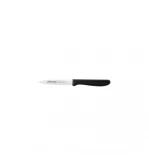 Arcos 100mm Serrated Blade Paring Knife Black Handle