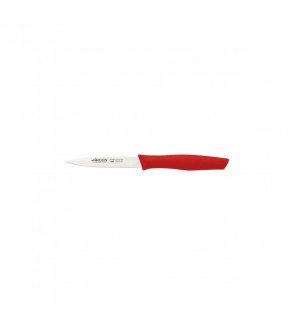 Arcos 100mm Straight Blade Paring Knife Red Handle