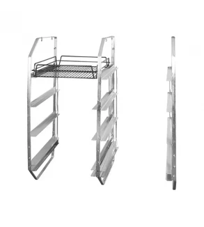 Four Tier Right Side Under Bar Rack 915x430mm