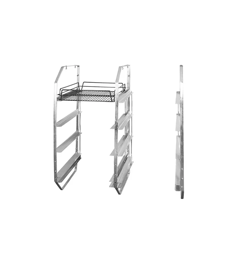 Four Tier Right Side Under Bar Rack 915x430mm