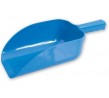 Plastic Ice Scoop Flat Bottom 1.9L Blue