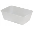 Freezer Grade 750ml Plastic Rectangular Container