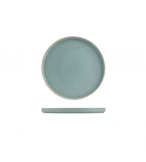 Luzerne 270mm Round Stackable Plate Mod Frosted Blue (3)