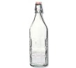 Bormioli Rocco 1000ml Moresca Clear Water Bottle Swing Top