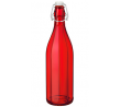 Bormioli Rocco 1000ml Oxford Water Bottle w/ Swing Top Red