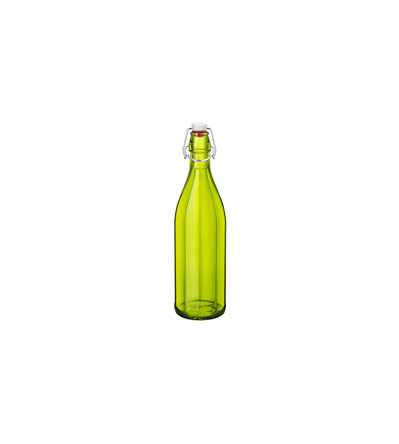 Bormioli Rocco 1000ml Oxford Water Bottle w/ Swing Top Green