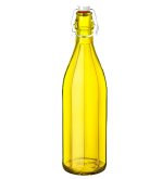 Bormioli Rocco 1000ml Oxford Water Bottle w/ Swing Top Yellow