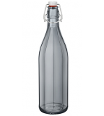 Bormioli Rocco 1000ml Oxford Water Bottle w/ Swing Top Grey