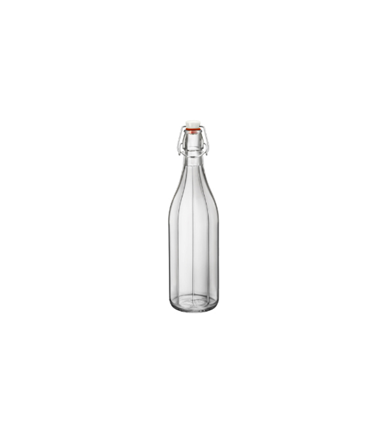 Bormioli Rocco 1000ml Oxford Water Bottle w/ Swing Top Clear
