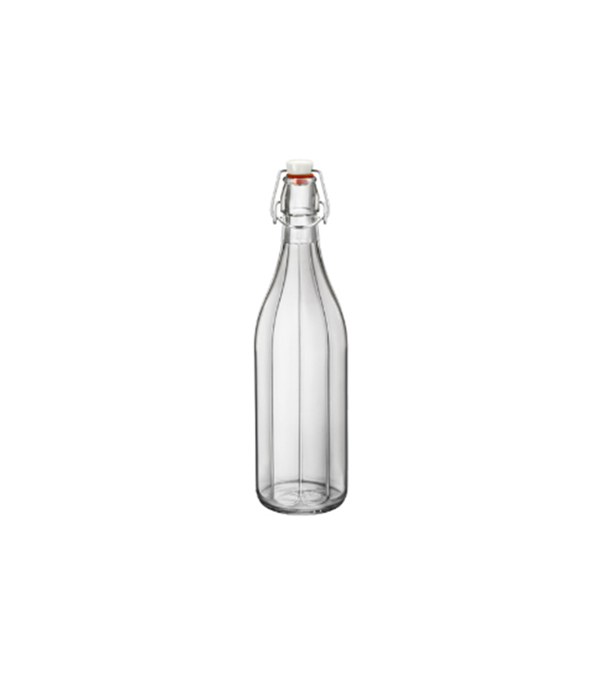 Bormioli Rocco 1000ml Oxford Water Bottle w/ Swing Top Clear