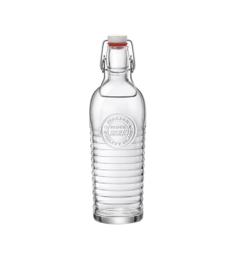Bormioli Rocco 1200ml Officina 1825 Glass Water Bottle