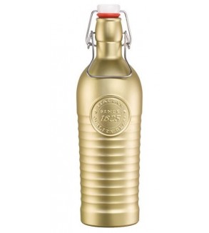 Bormioli Rocco 1200ml Officina 1825 Metalic Gold Water Bottle (6)