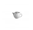Tealeaves Teapot 350ml with Infuser Bianco