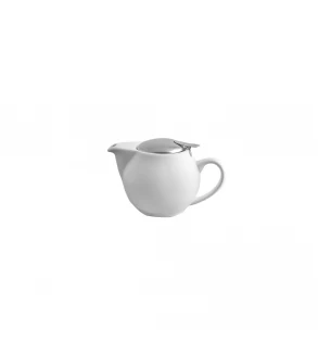 Tealeaves Teapot 500ml with Infuser Bianco