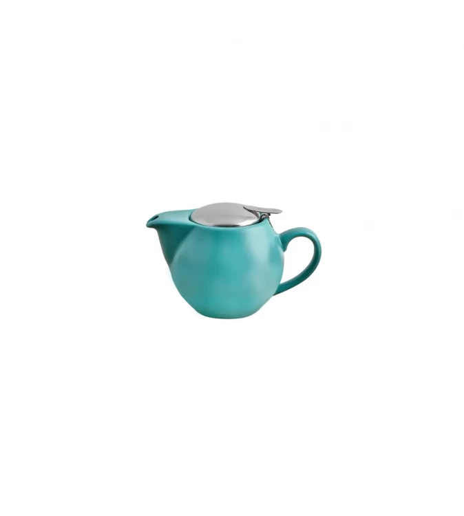Tealeaves Teapot 500ml with Infuser Aqua