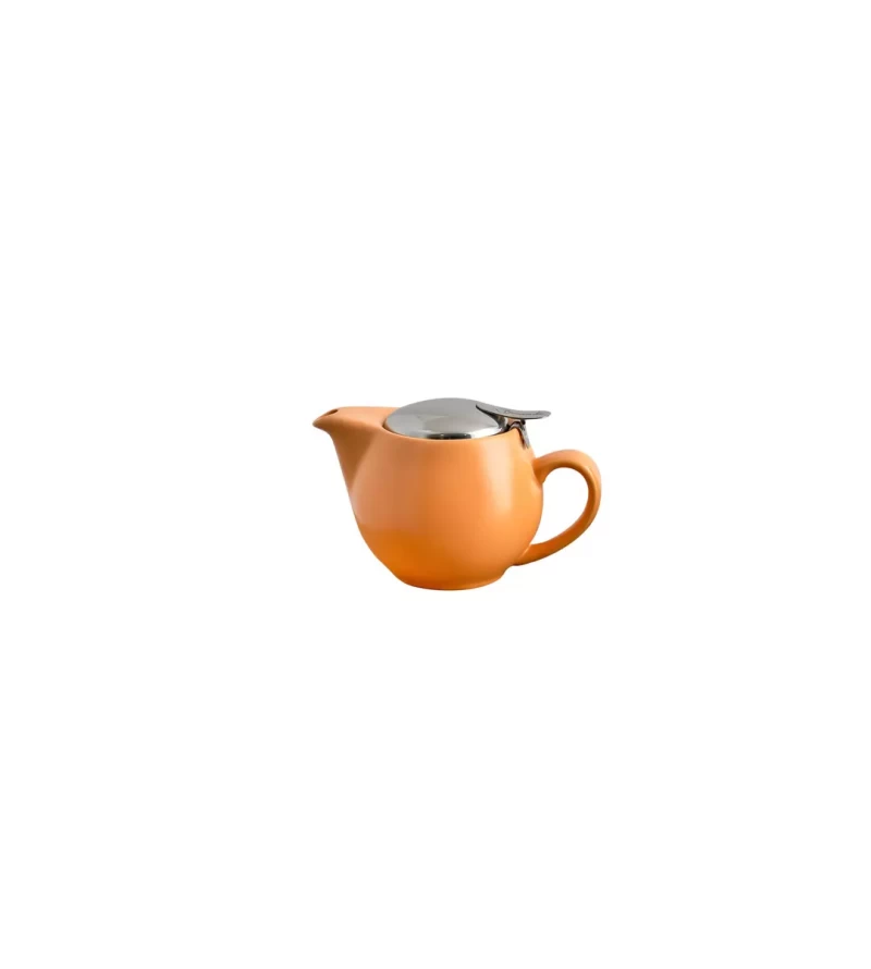 Tealeaves Teapot 350ml with Infuser Apricot